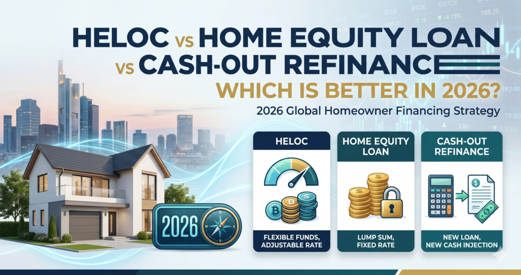 Comparison table of HELOC and Home Equity Loans 2026